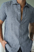 Men's  Casual Versatile Comfortable Short Sleeve Shirt