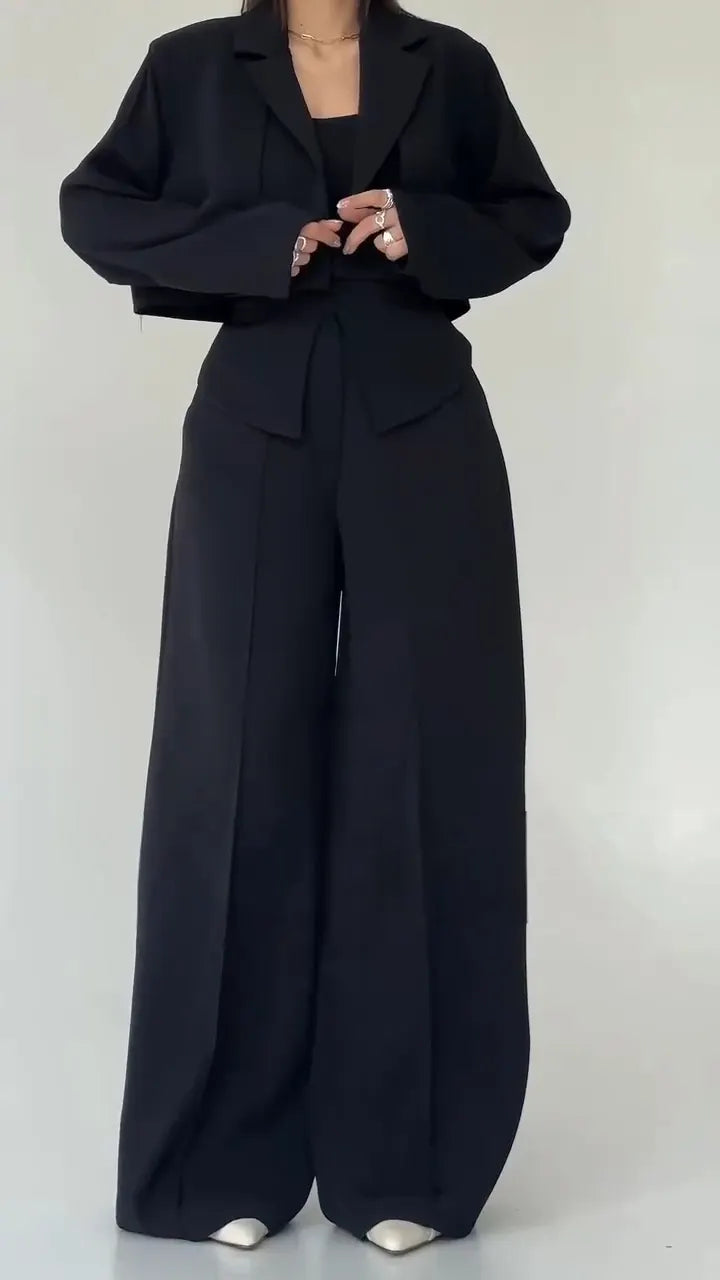 Women Temperament Casual Three Piece Set