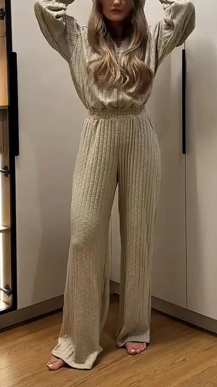 Women Hooded Patchwork Casual Jumpsuit