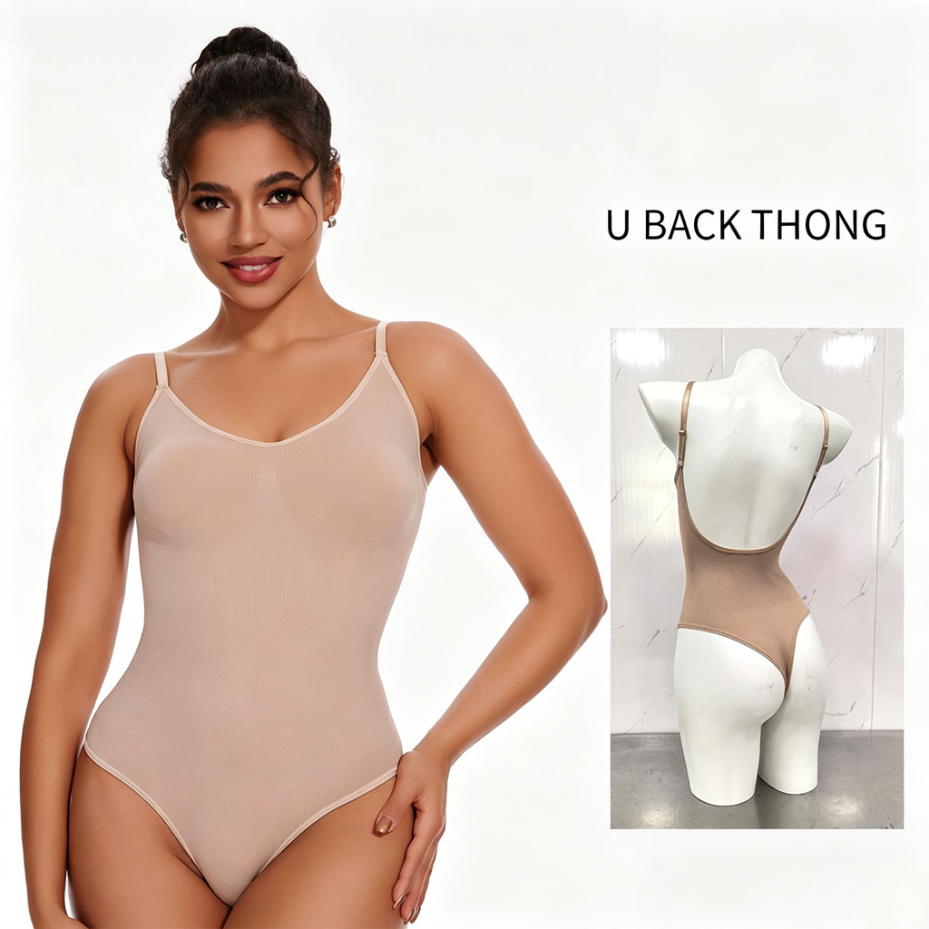 Women's Abdominal Tightening Hip Lifting Chest Support Body Shaping One-piece Underwear