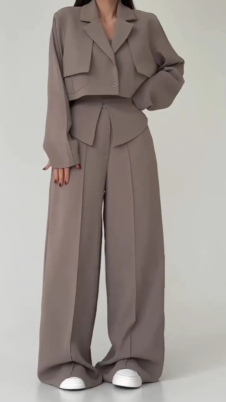 Women Temperament Casual Three Piece Set