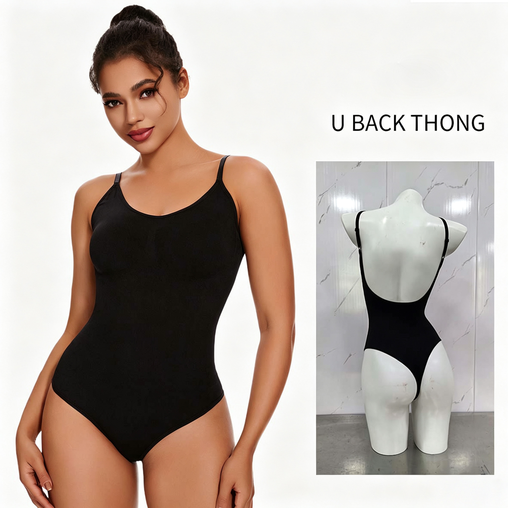 Women's Abdominal Tightening Hip Lifting Chest Support Body Shaping One-piece Underwear