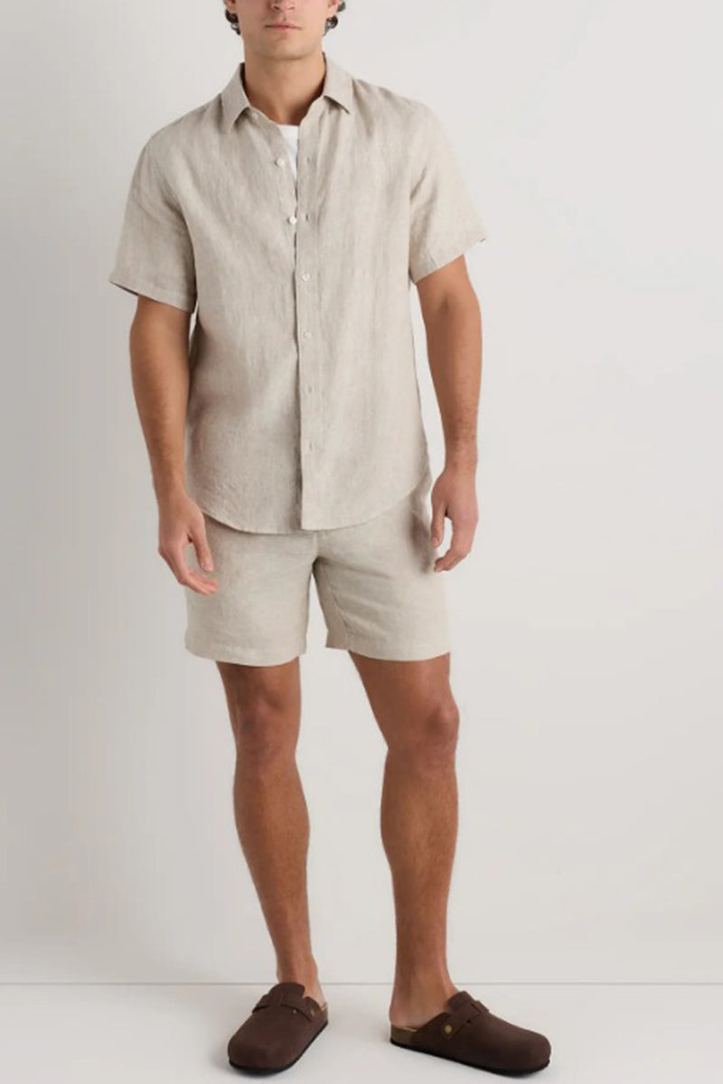 Men's  Casual Versatile Comfortable Short Sleeve Shirt