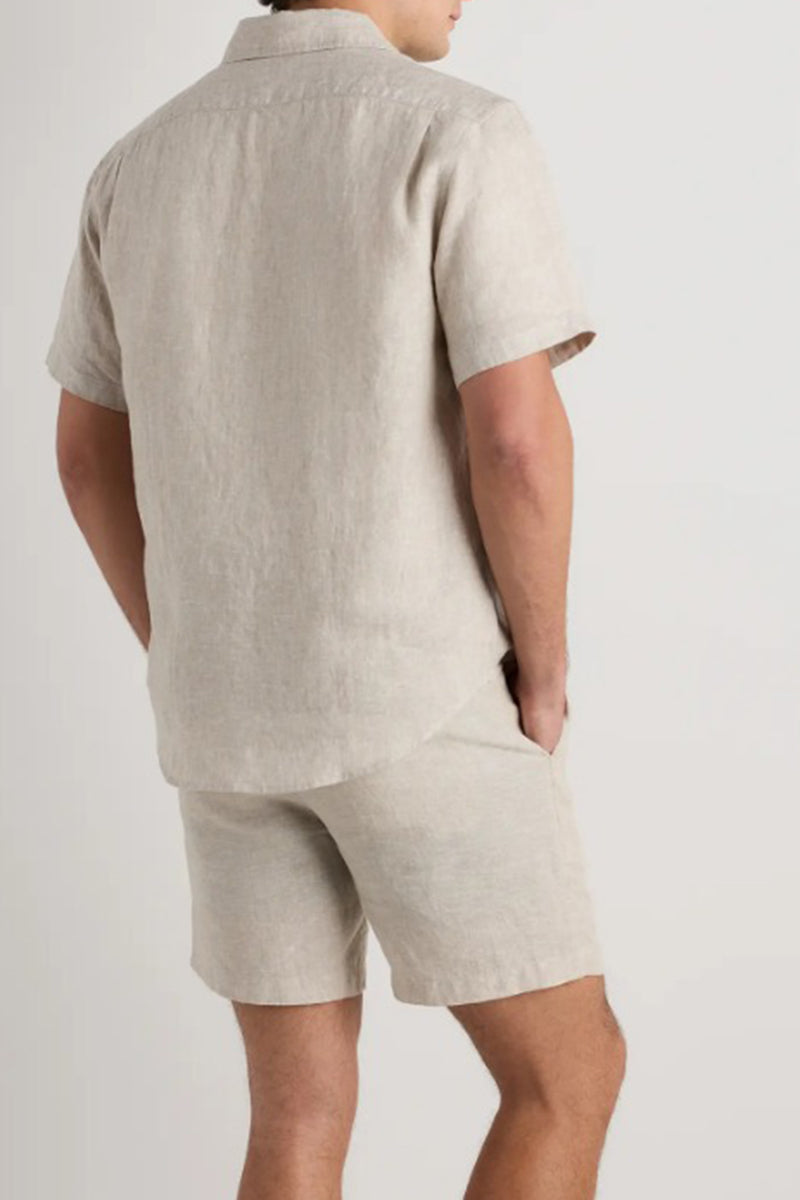 Men's  Casual Versatile Comfortable Short Sleeve Shirt