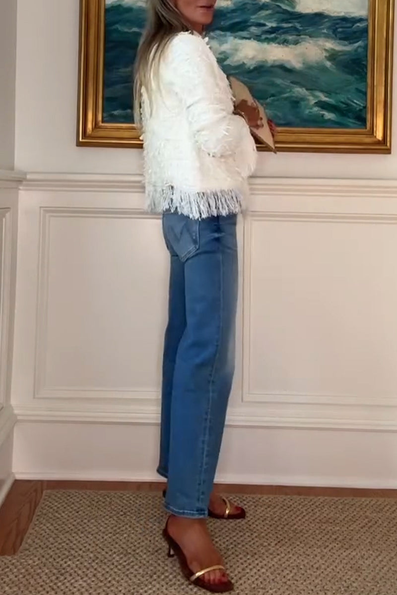 Women's Tassel Elegant Cardigan Jacket