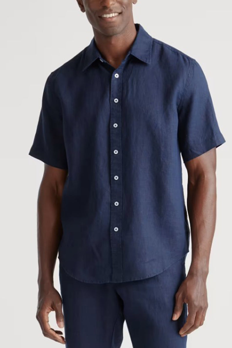 Men's  Casual Versatile Comfortable Short Sleeve Shirt
